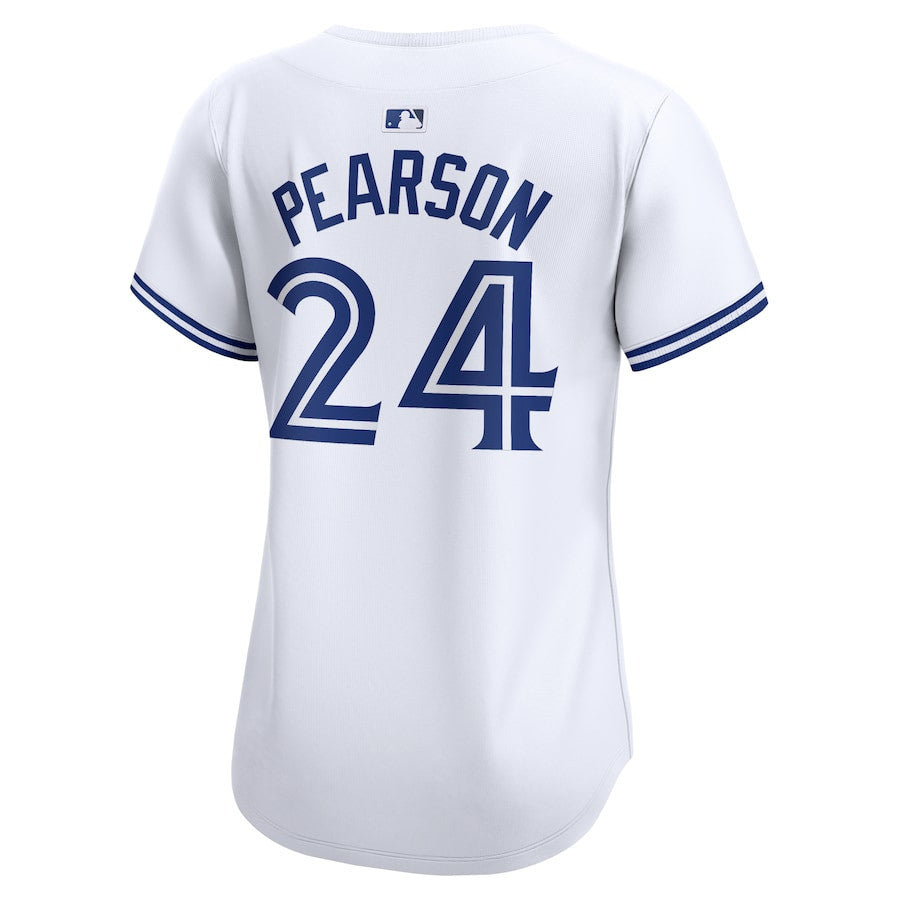 Nate Pearson 24 Toronto Blue Jays Women Home Limited Player Jersey - White