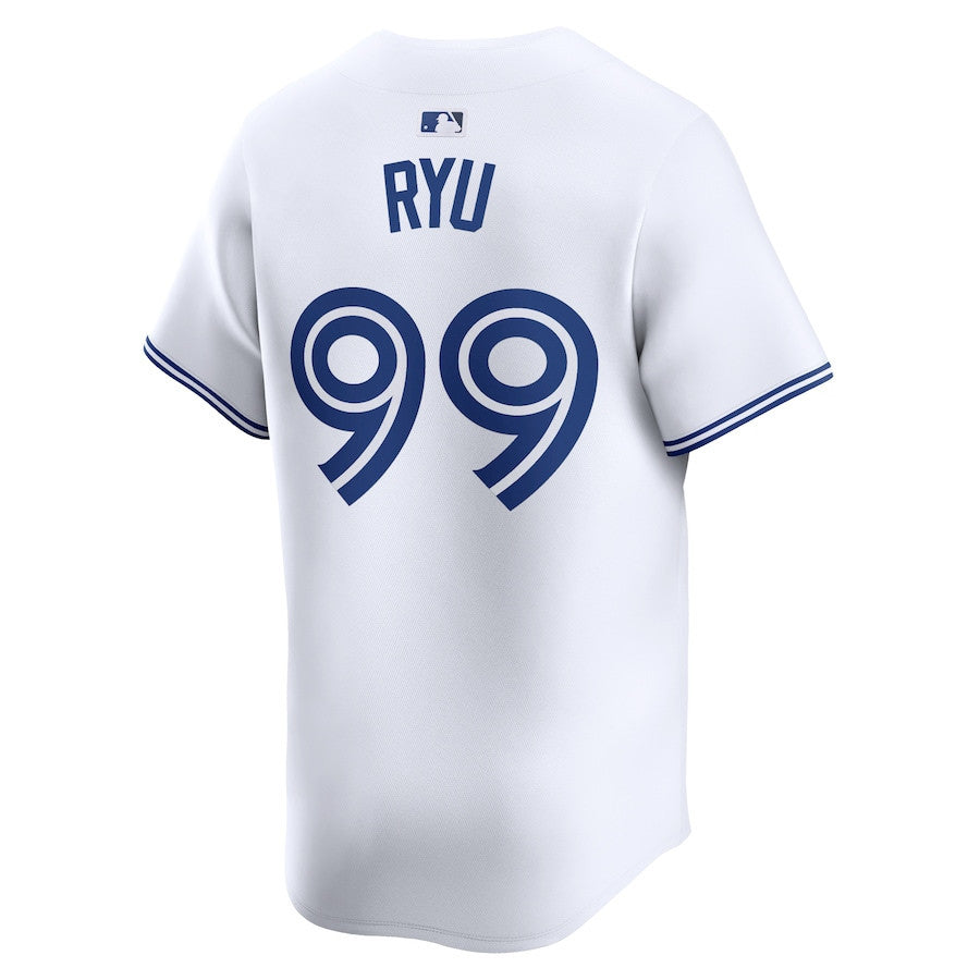 Hyun Jin Ryu 99 Toronto Blue Jays Home Limited Player Men Jersey - White