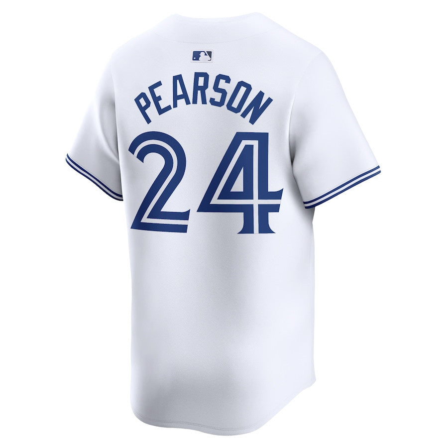 Nate Pearson 24 Toronto Blue Jays Home Limited Player Men Jersey - White