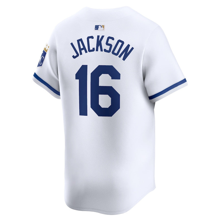 Bo Jackson 16 Kansas City Royals Home Limited Player Men Jersey - White