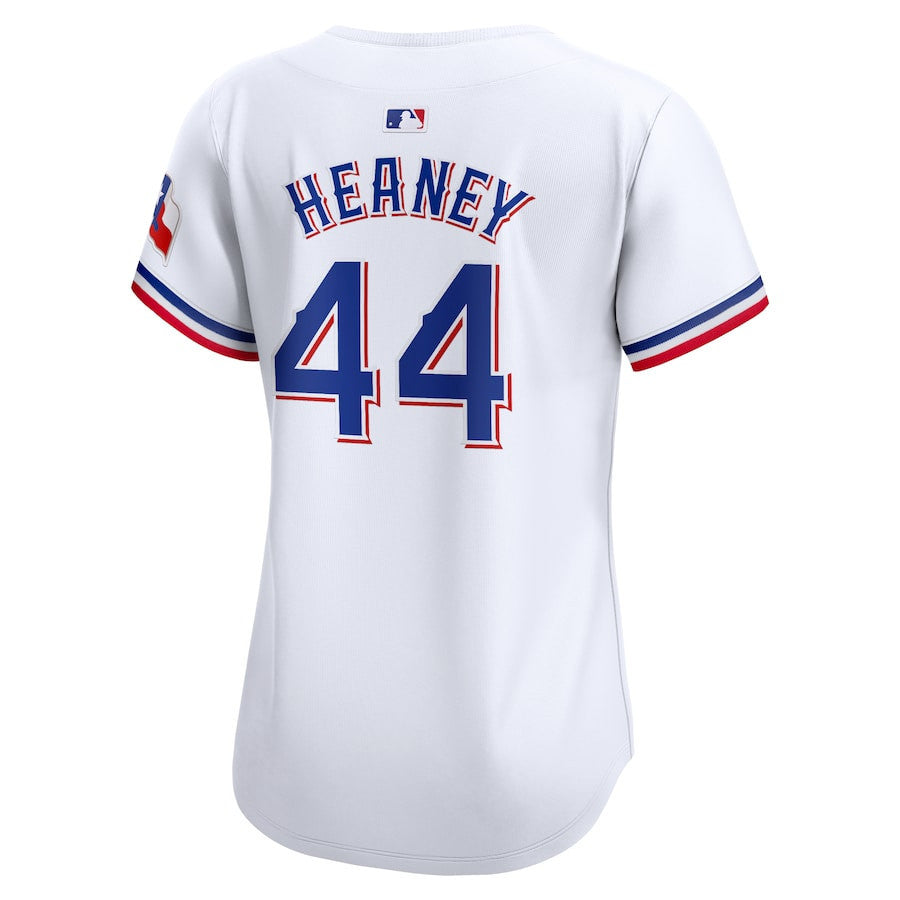 Andrew Heaney 44 Texas Rangers Women Home Limited Player Jersey - White