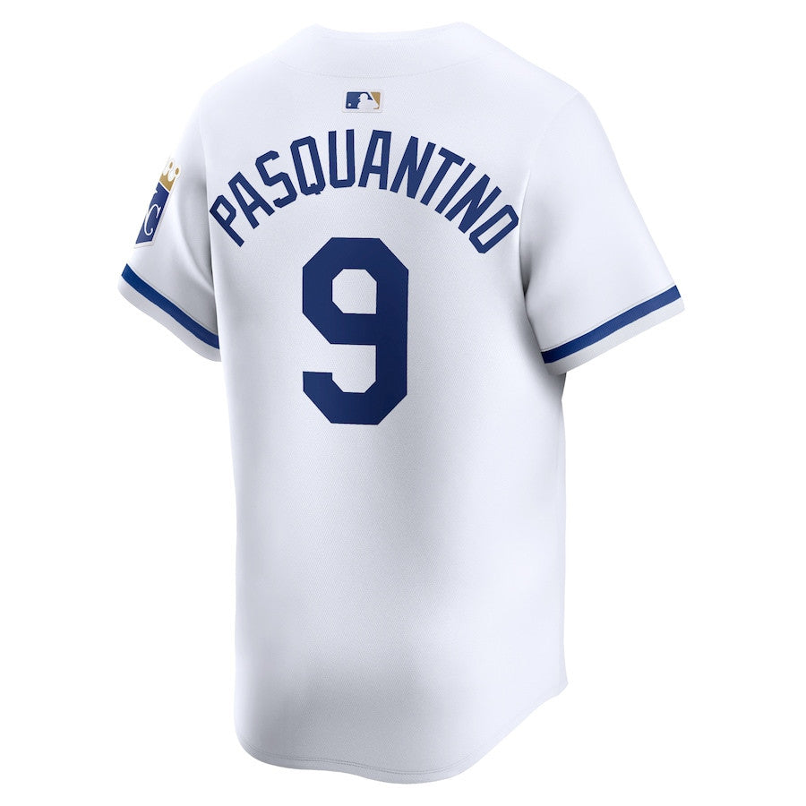 Vinnie Pasquantino 9 Kansas City Royals Home Limited Player Men Jersey - White