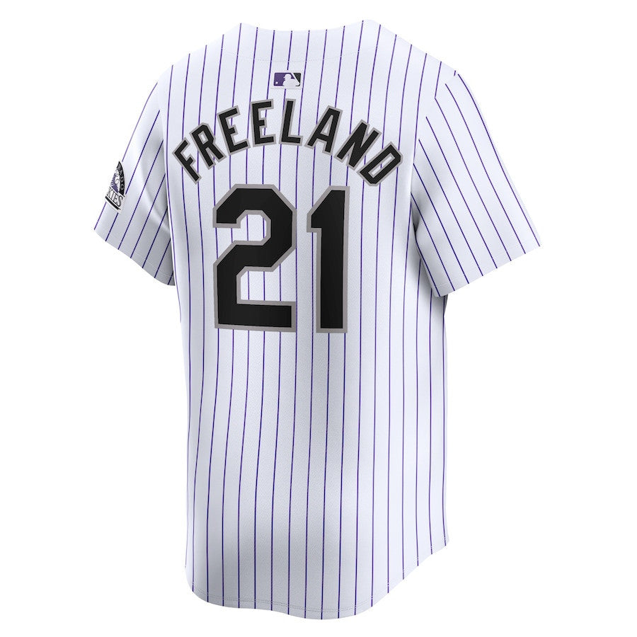 Kyle Freeland 21 Colorado Rockies Home Limited Player Men Jersey - White