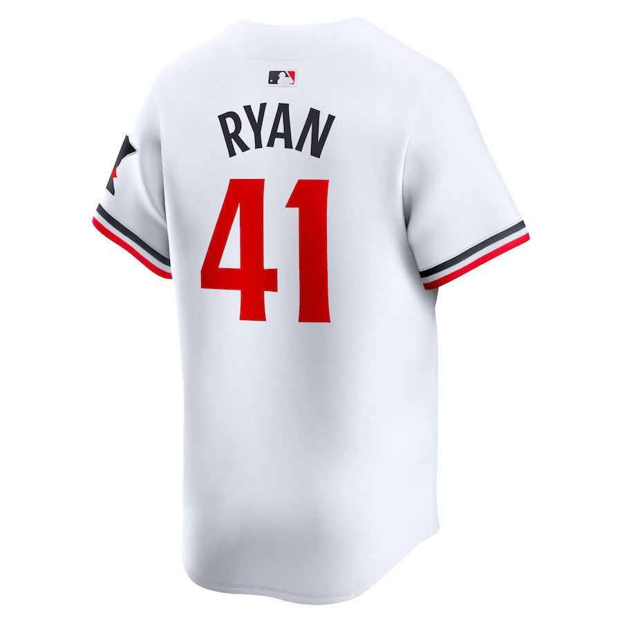 Joe Ryan 41 Minnesota Twins Home Limited Player Men Jersey - White