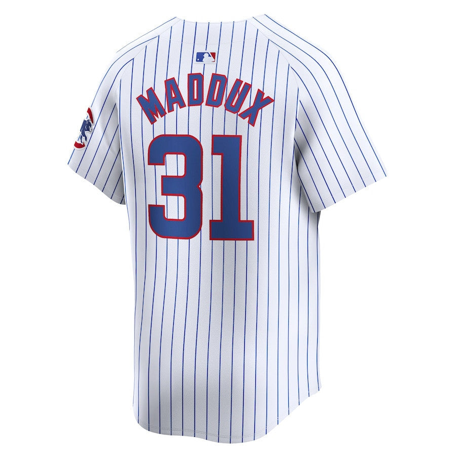 Greg Maddux 31 Chicago Cubs Home Limited Player Men Jersey - White