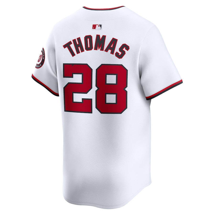 Lane Thomas 28 Washington Nationals Home Limited Player Men Jersey - White