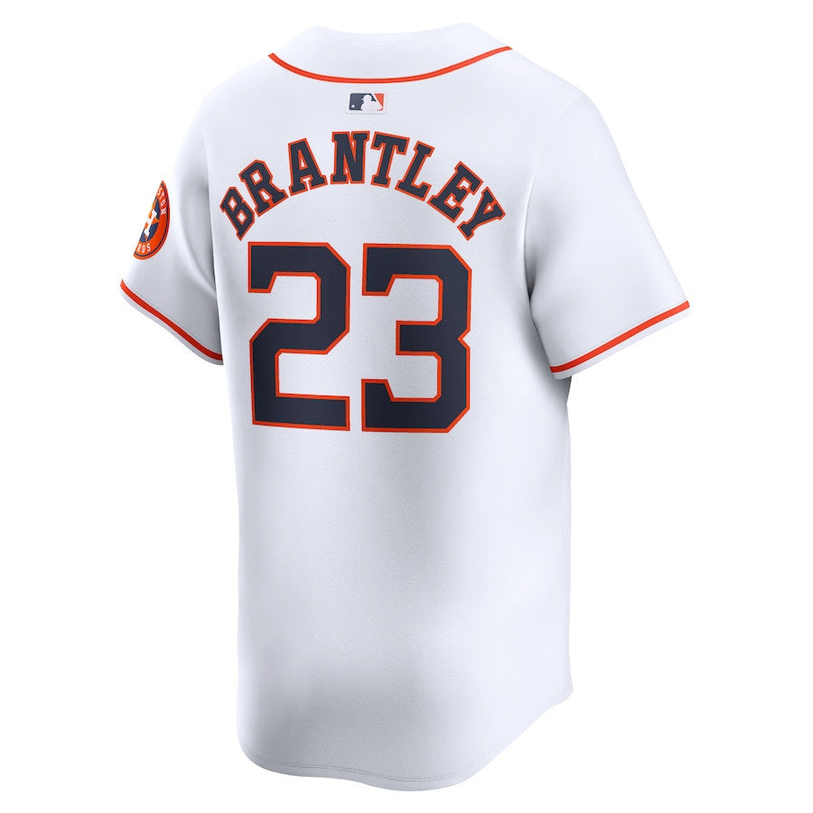 Michael Brantley 23 Houston Astros Home Limited Player Men Jersey - White