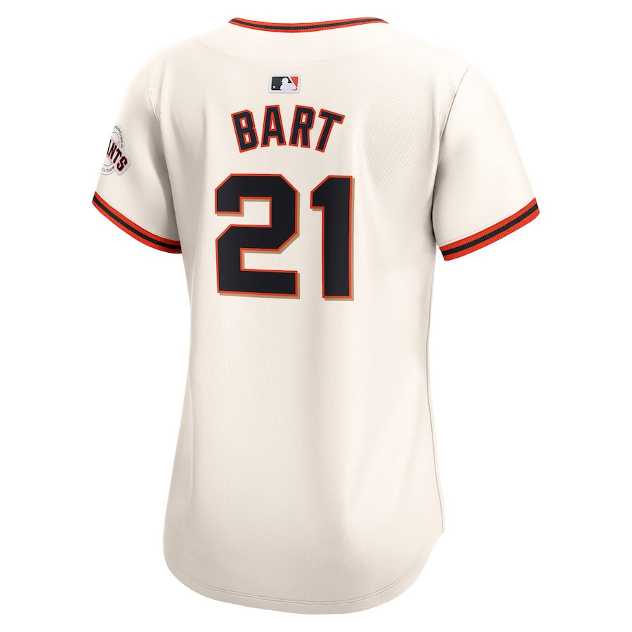 Joey Bart 21 San Francisco Giants Women Home Limited Player Jersey - Cream