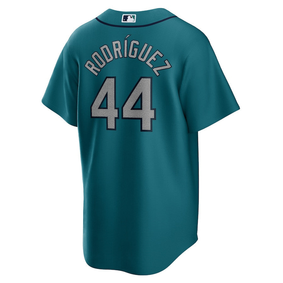 Julio Rodriguez 44 Seattle Mariners Player Men Jersey - Aqua