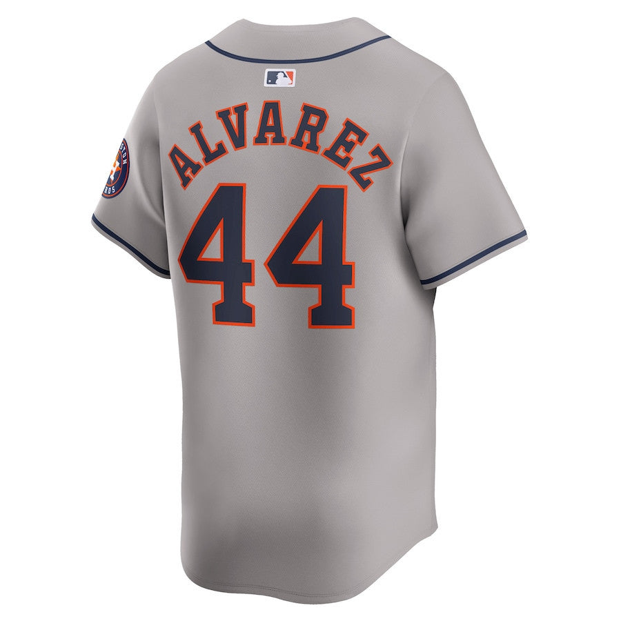 Yordan Alvarez 44 Houston Astros Away Limited Player Men Jersey - Gray