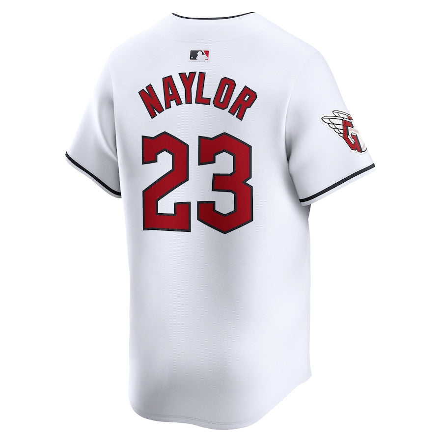 Bo Naylor 23 Cleveland Guardians Home Limited Men Jersey - White