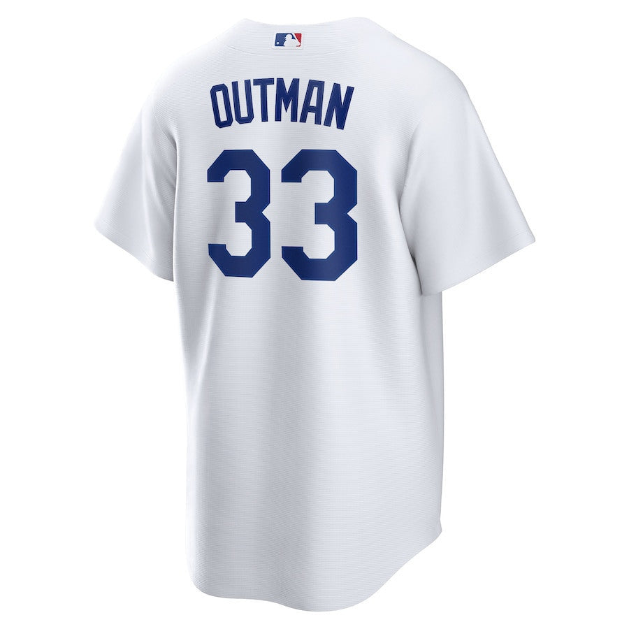 James Outman 33 Los Angeles Dodgers Men Jersey - White