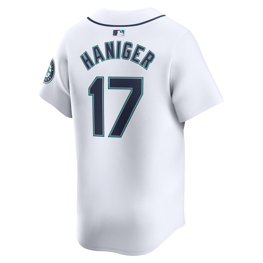 Mitch Haniger 17 Seattle Mariners Home Limited Player Men Jersey - White