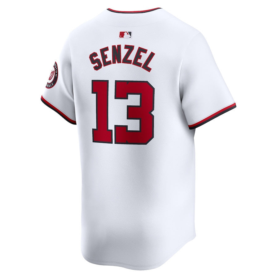 Nick Senzel 13 Washington Nationals Home Limited Player Men Jersey - White