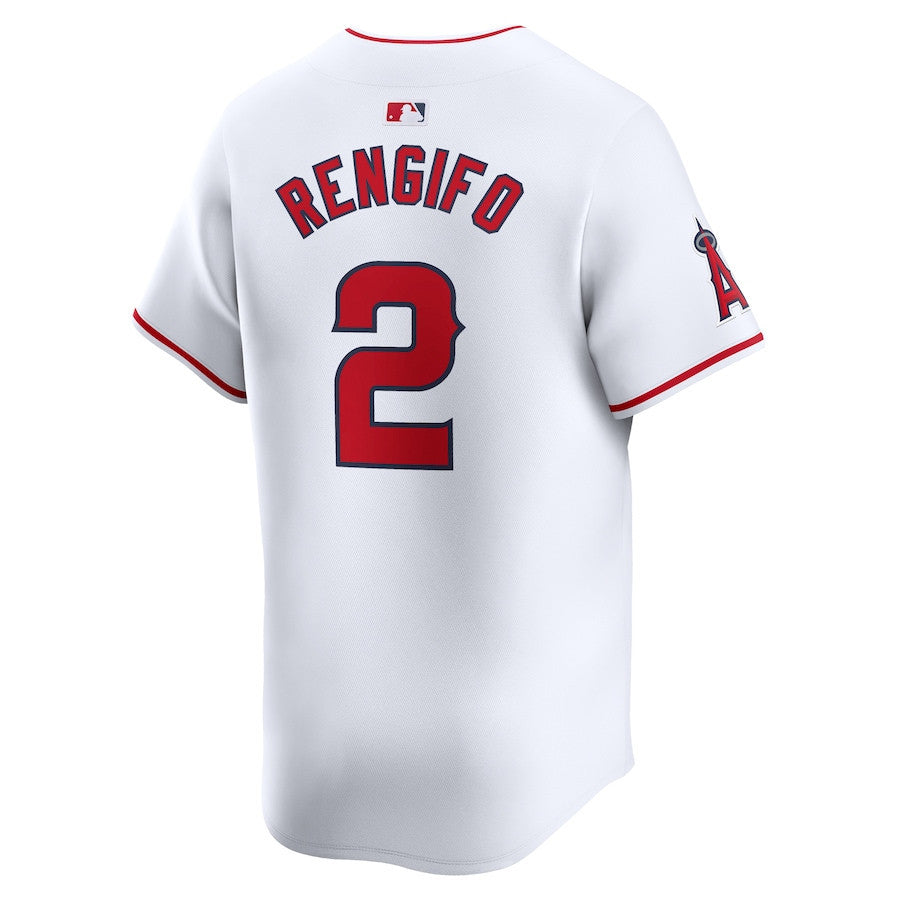 Luis Rengifo 2 Los Angeles Angels Home Limited Player Men Jersey - White