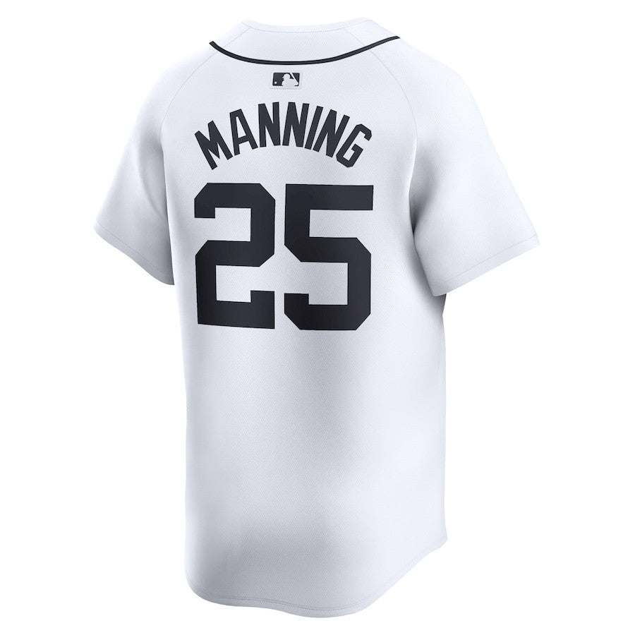 Matt Manning 25 Detroit Tigers Home Limited Player Men Jersey - White