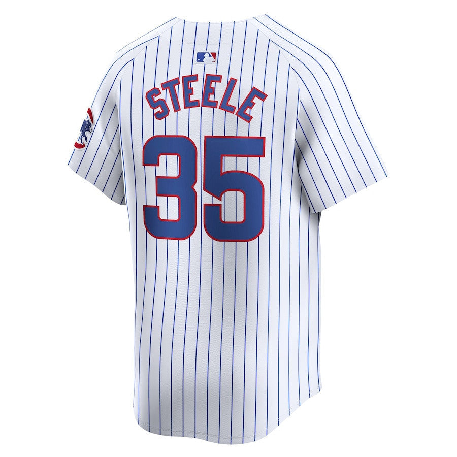 Justin Steele 35 Chicago Cubs Home Limited Player Men Jersey - White