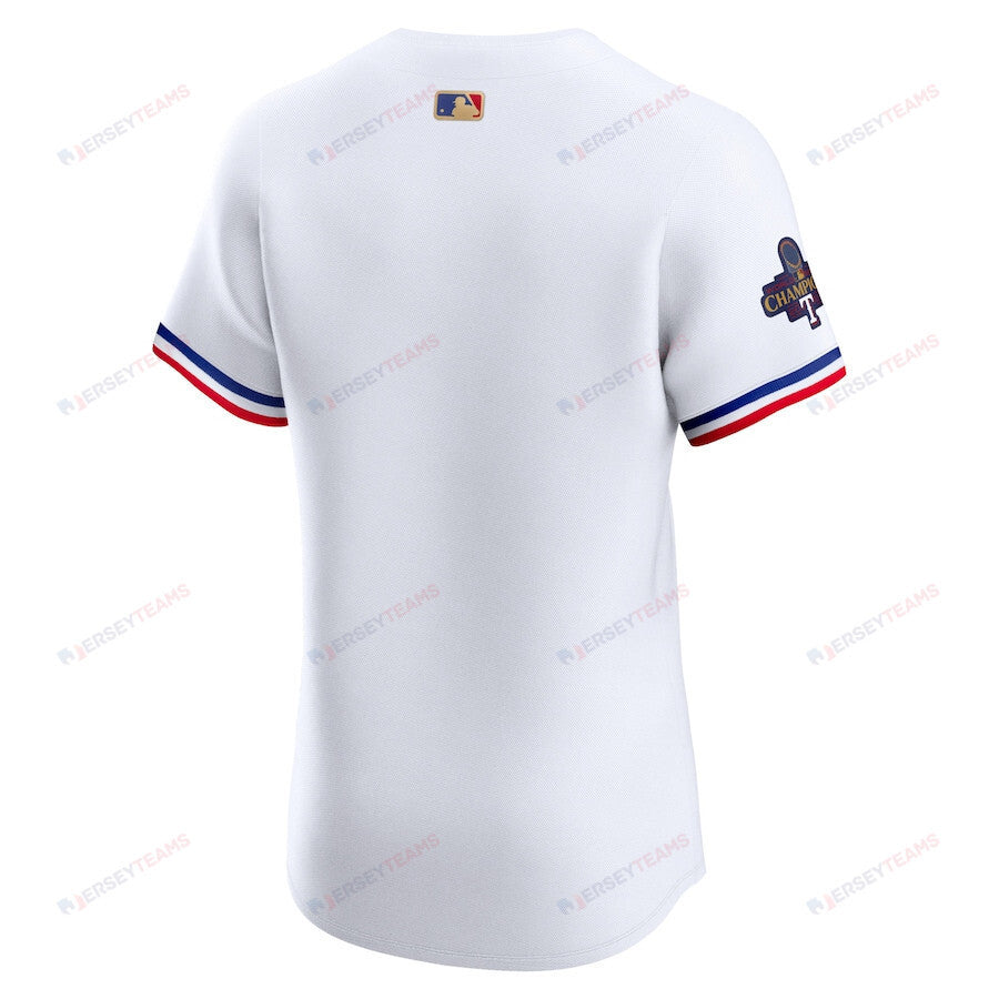 Texas Rangers 2024 Gold Collection ELITE Player Jersey - White