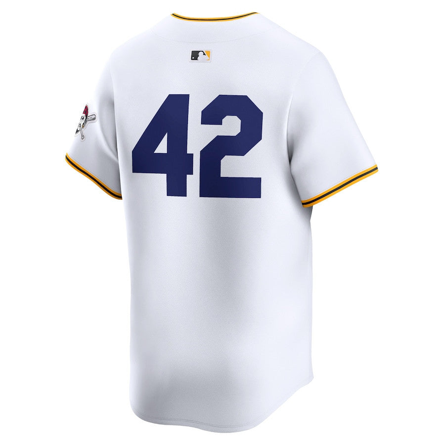 Pittsburgh Pirates 2024 Jackie Robinson Day Home Men Limited Jersey - White