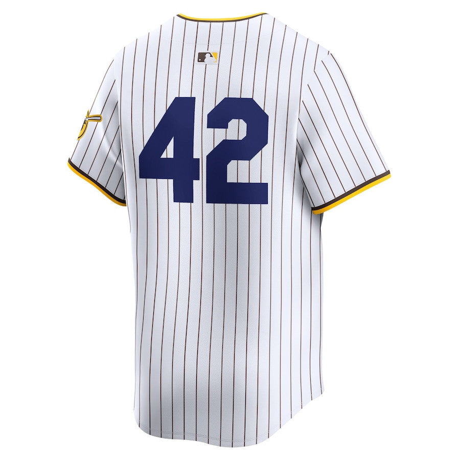 San Diego Padres 2024 Jackie Robinson Day Home Men Limited Jersey - White