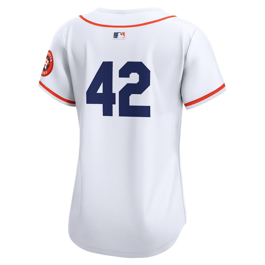Houston Astros 2024 Jackie Robinson Day Home Limited Women Jersey - White