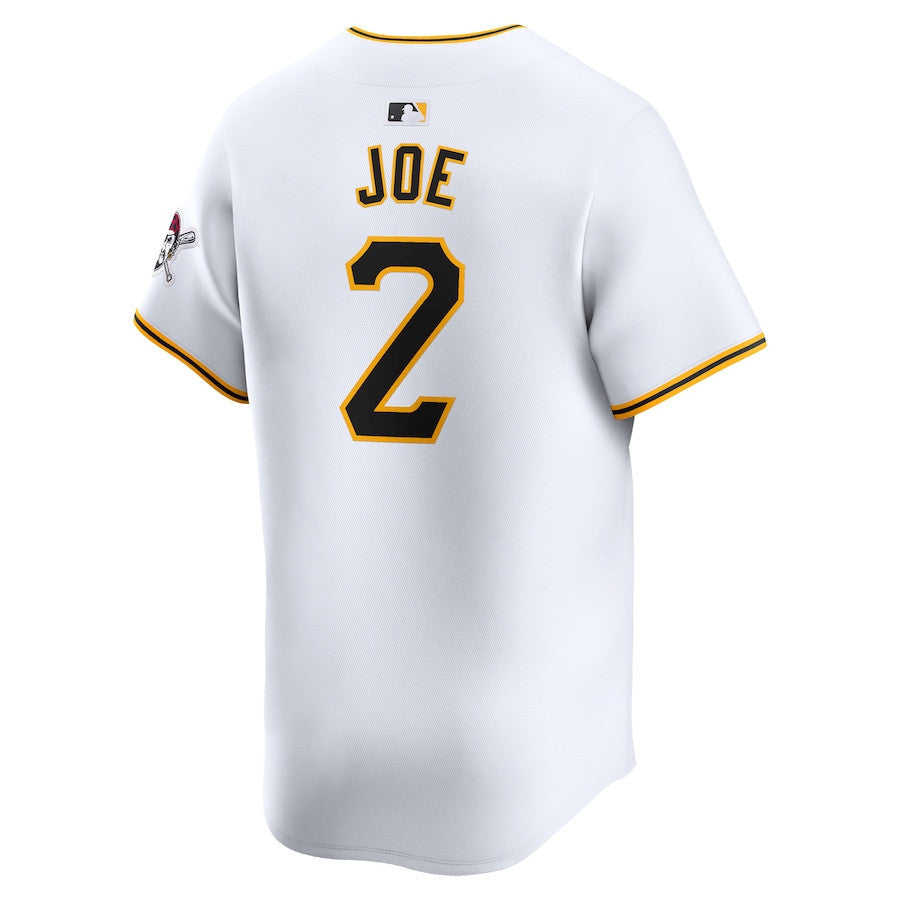 Connor Joe 2 Pittsburgh Pirates Home Limited Men Jersey - White