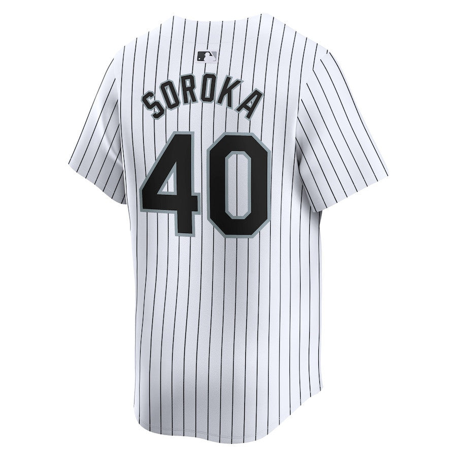 Michael Soroka 40 Chicago White Sox Home Limited Men Jersey - White