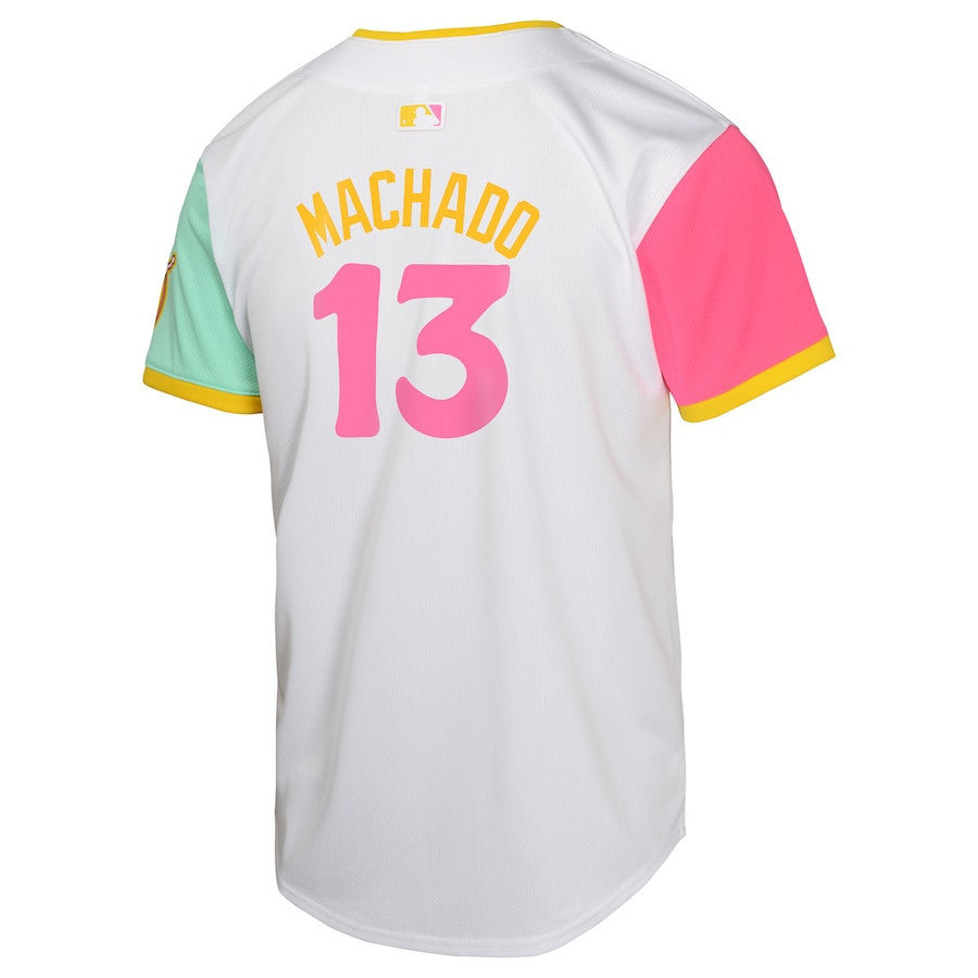 Manny Machado 13 San Diego Padres City Connect Limited YOUTH Jersey - White