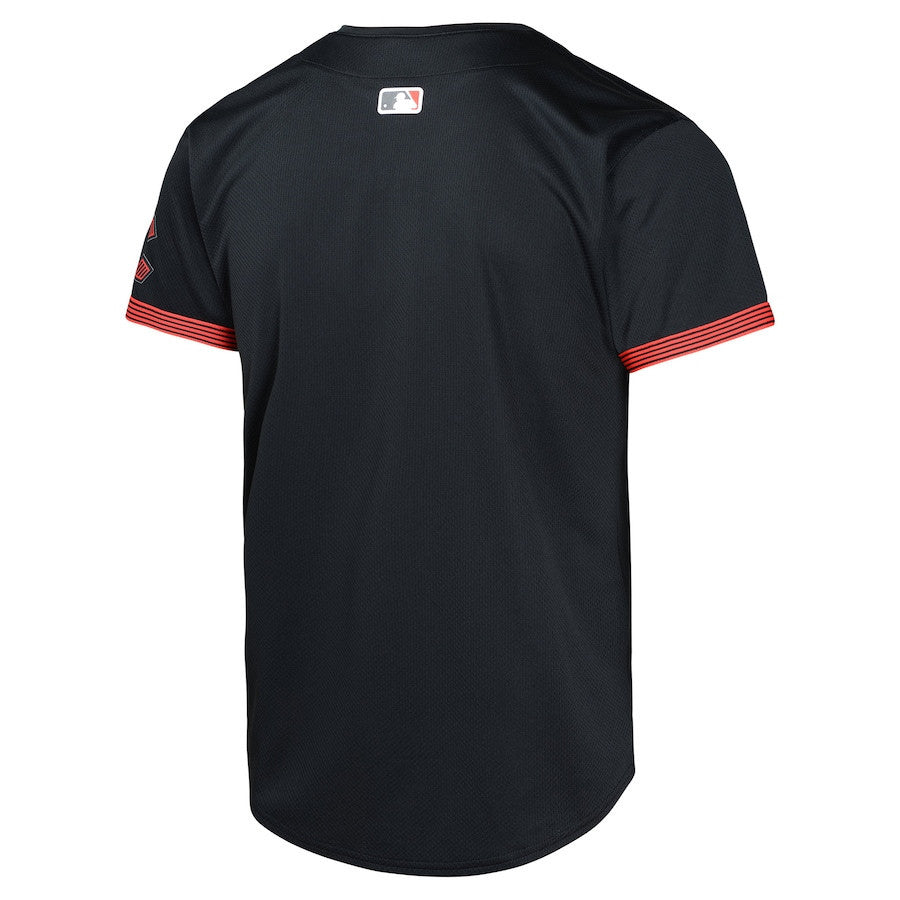 Cincinnati Reds City Connect Limited YOUTH Jersey - Black