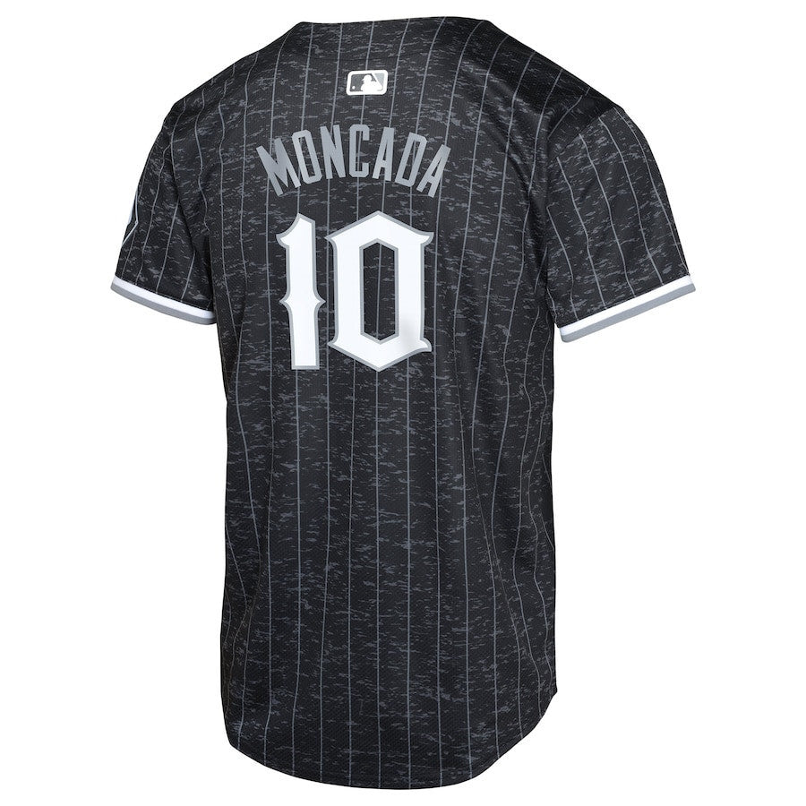 Yoan Moncada 10 Chicago White Sox City Connect Limited YOUTH Jersey - Black