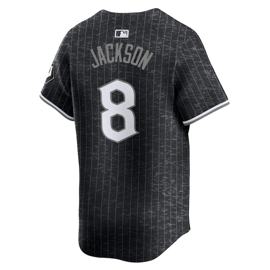 Bo Jackson 8 Chicago White Sox City Connect Retired Men Jersey - Black