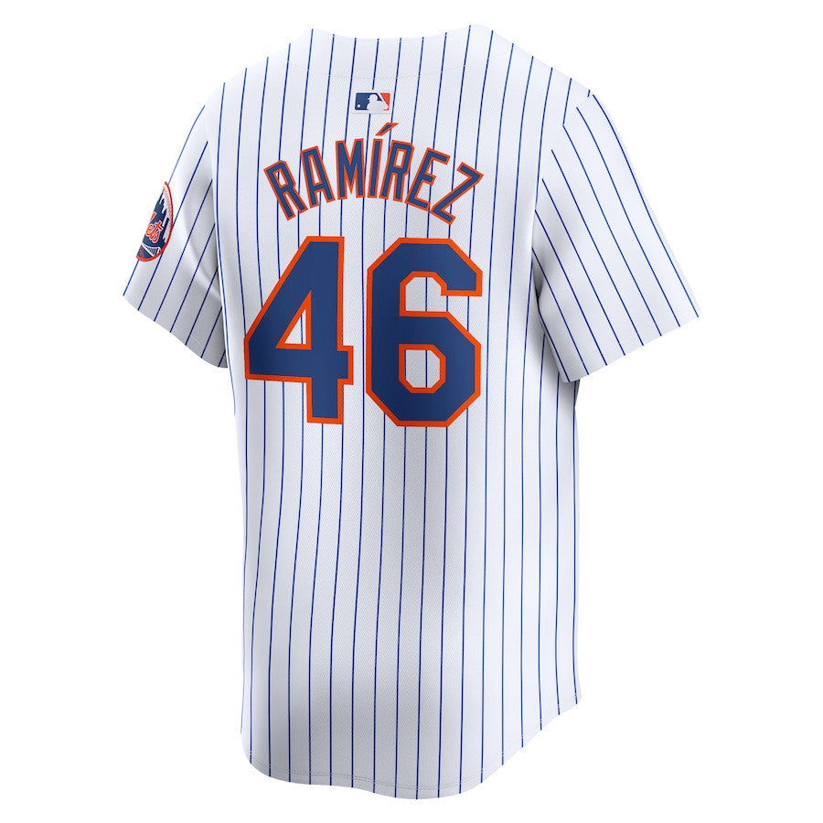 Yohan Ramirez 46 New York Mets Home Limited Men Jersey - White