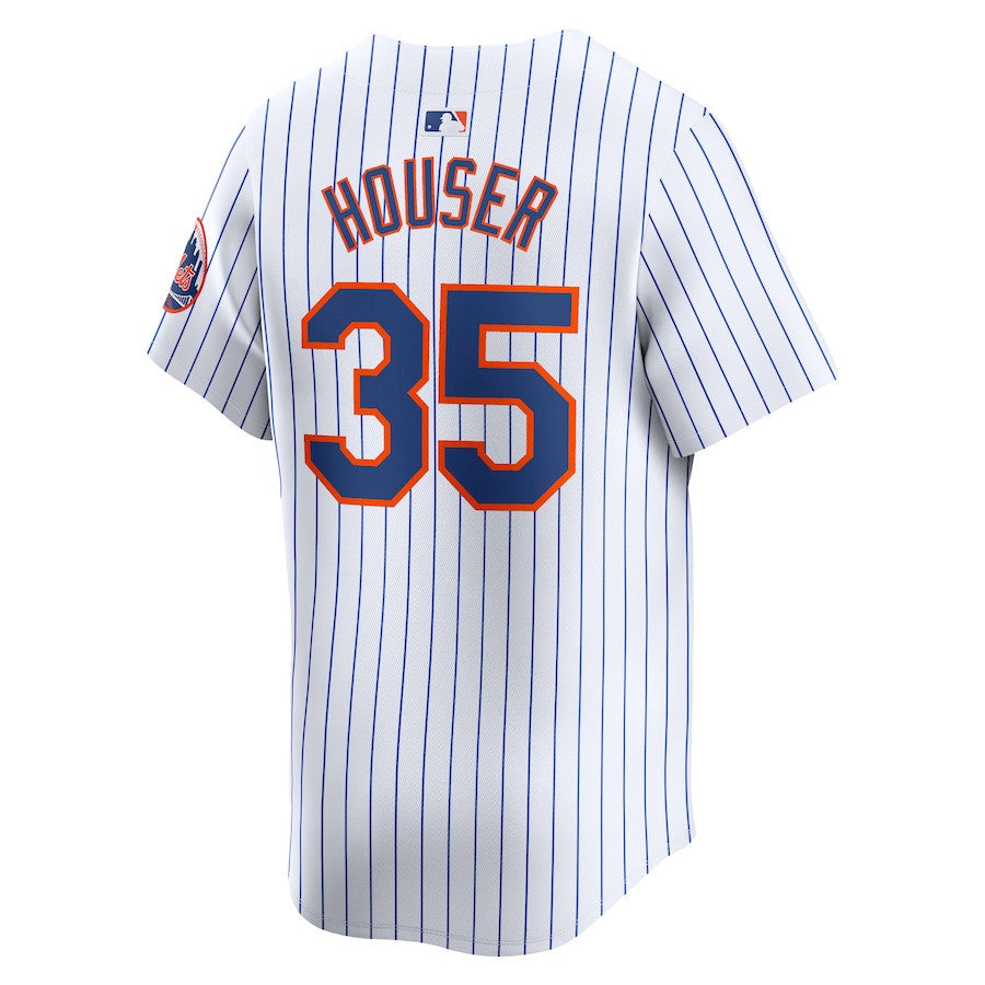 Adrian Houser 35 New York Mets Home Limited Men Jersey - White