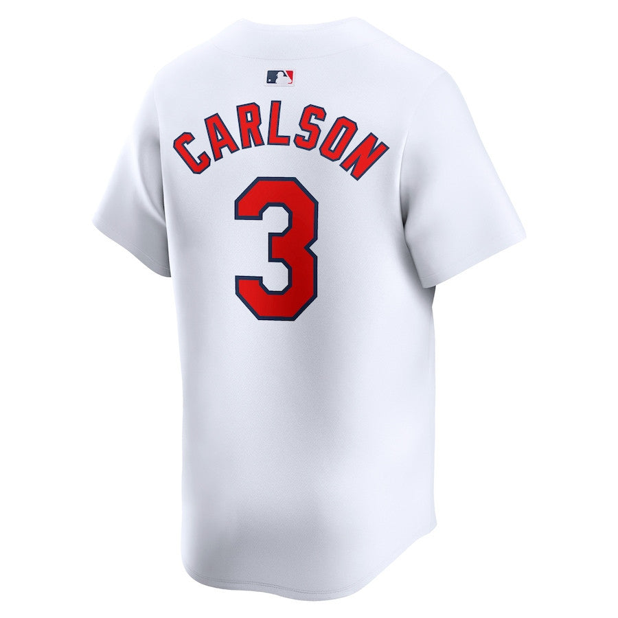 Dylan Carlson 3 St. Louis Cardinals Home Limited Men Jersey - White