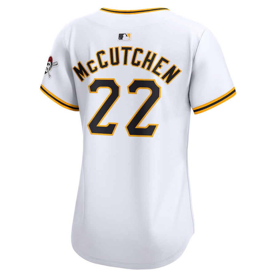 Andrew McCutchen 22 Pittsburgh Pirates Home Limited Women Jersey - White