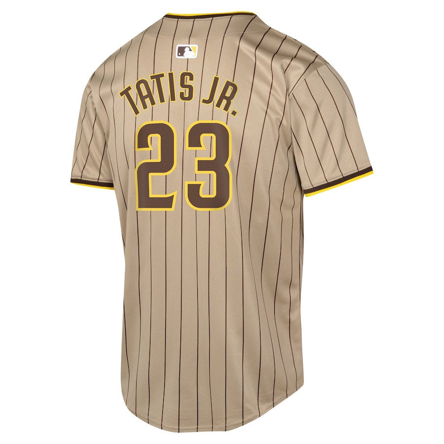 Fernando Tatis Jr. 23 San Diego Padres Alternate Limited YOUTH Jersey - Sand
