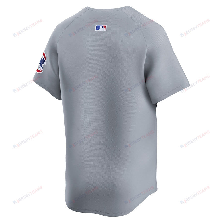 Chicago Cubs Road Limited Men Jersey - Gray