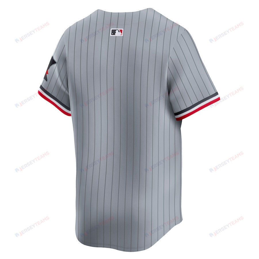 Minnesota Twins Road Limited Men Jersey - Gray