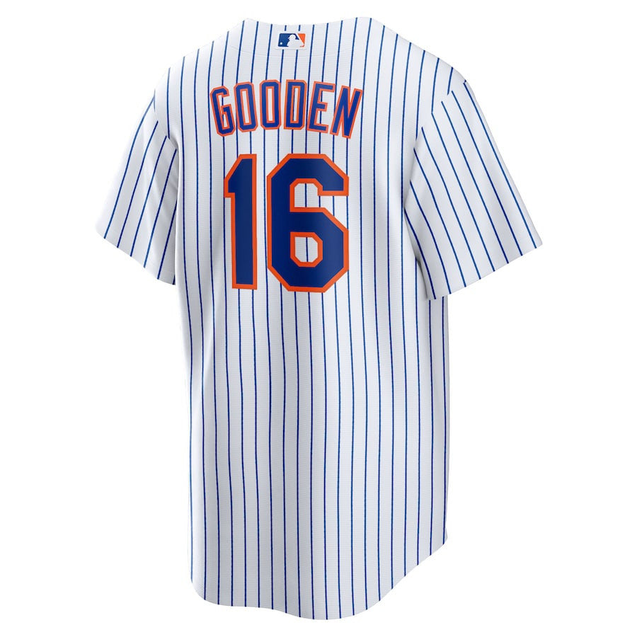 Dwight Gooden 16 New York Mets Home Men Player Jersey - White