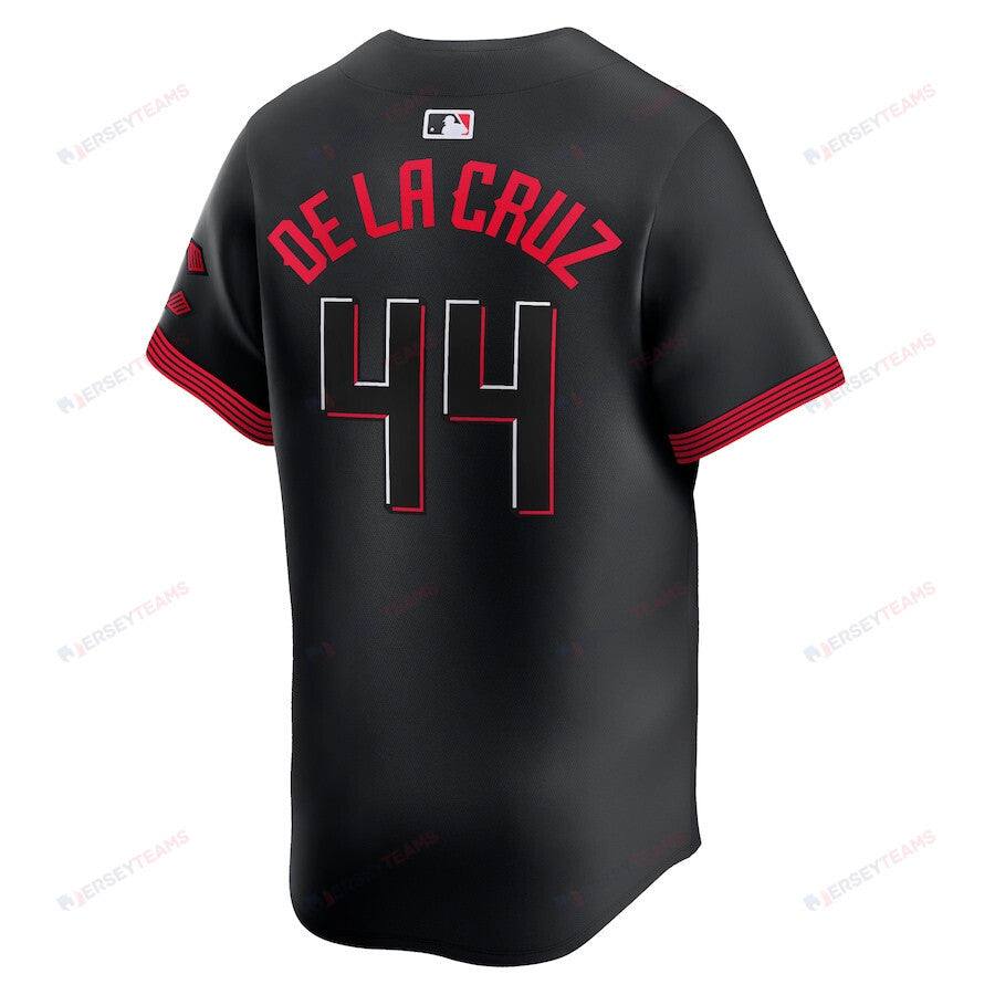 Elly De La Cruz 44 Cincinnati Reds City Connect Limited Player Men Jersey - Black