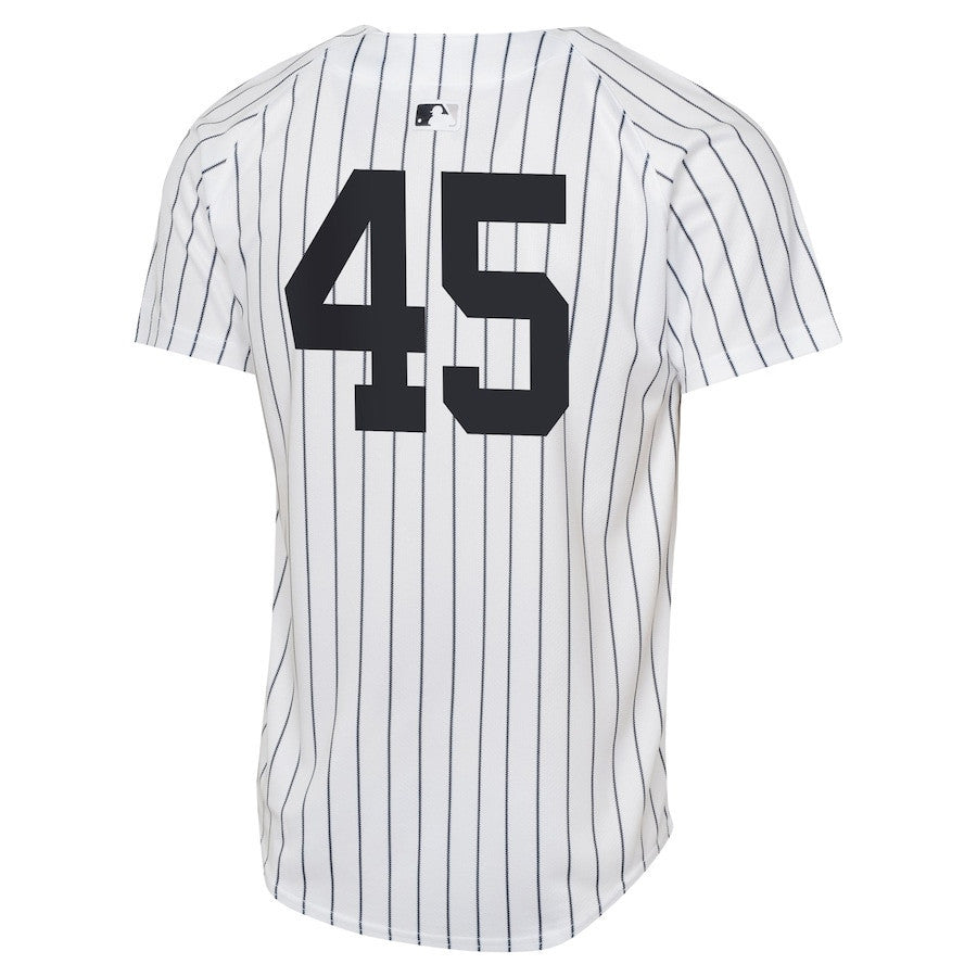 Gerrit Cole 45 New York Yankees Home Limited YOUTH Jersey - White