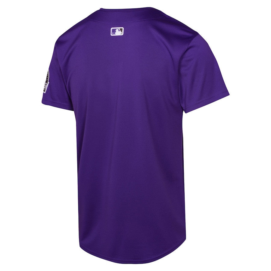 Colorado Rockies Alternate Limited YOUTH Jersey - Purple