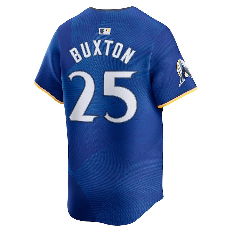 Byron Buxton 25 Minnesota Twins 2024 City Connect Limited Men Jersey - Royal