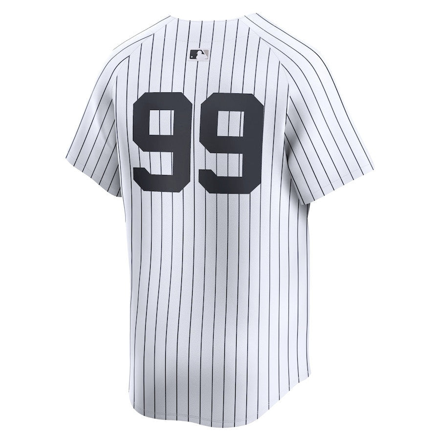 Aaron Judge 99 New York Yankees 2024 World Series Home Limited Men Jersey - White