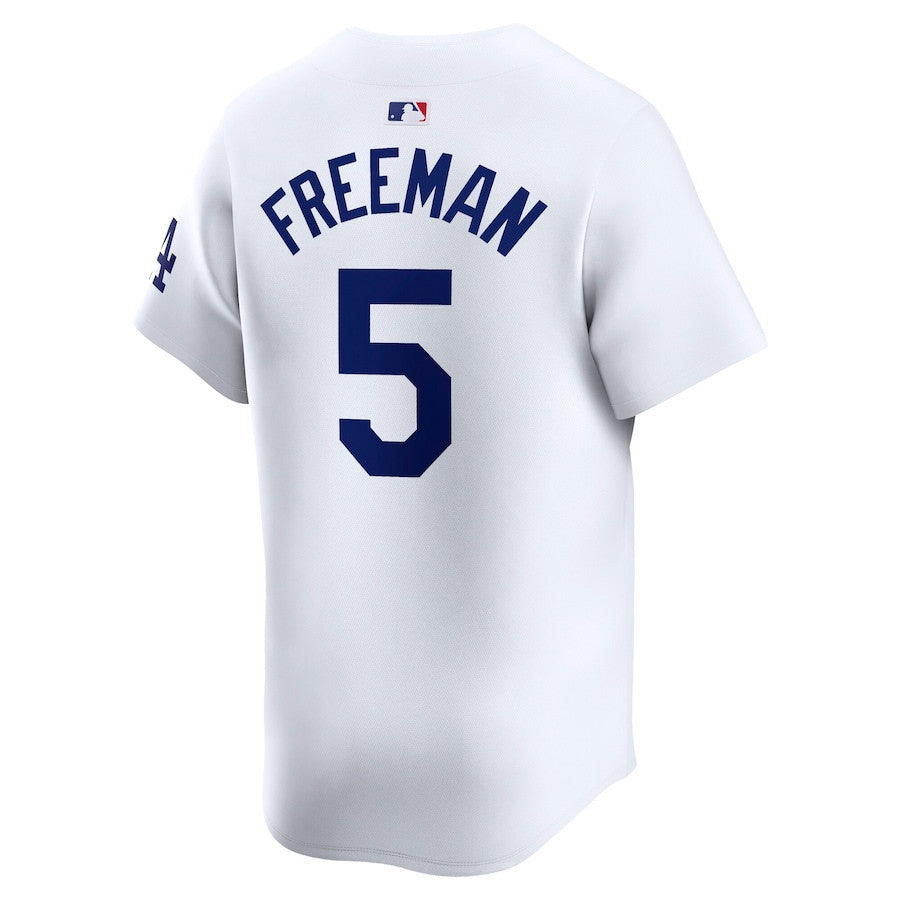 Freddie Freeman 5 Los Angeles Dodgers 2024 World Series Home Limited Player Men Jersey - White