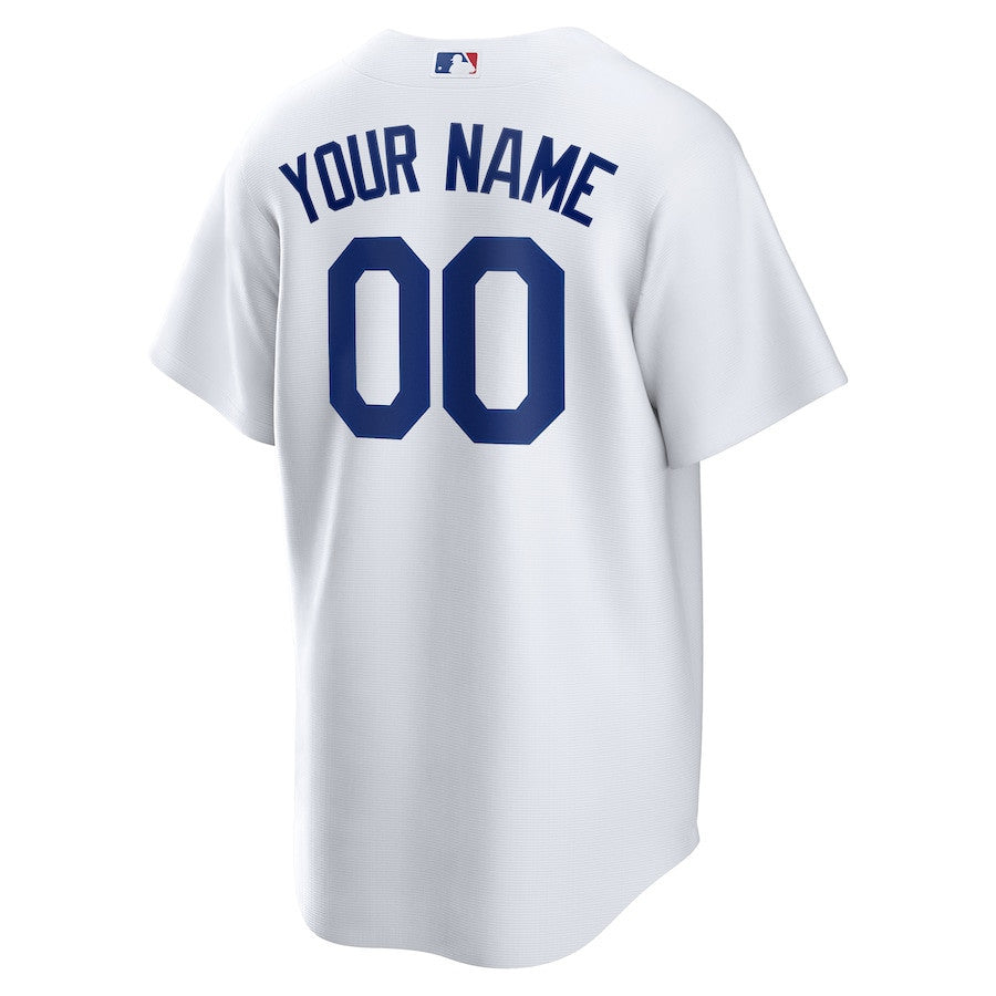 Los Angeles Dodgers 2024 World Series Home Custom Men Jersey - White