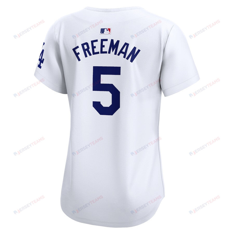Freddie Freeman 5 Los Angeles Dodgers Women's 2024 World Series Limited Player Jersey - White