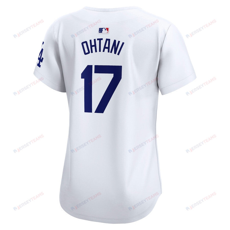 Shohei Ohtani 17 Los Angeles Dodgers Women's 2024 World Series Limited Player Jersey - White