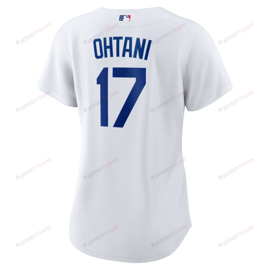Shohei Ohtani 17 Los Angeles Dodgers Women's 2024 World Series Home Jersey - White