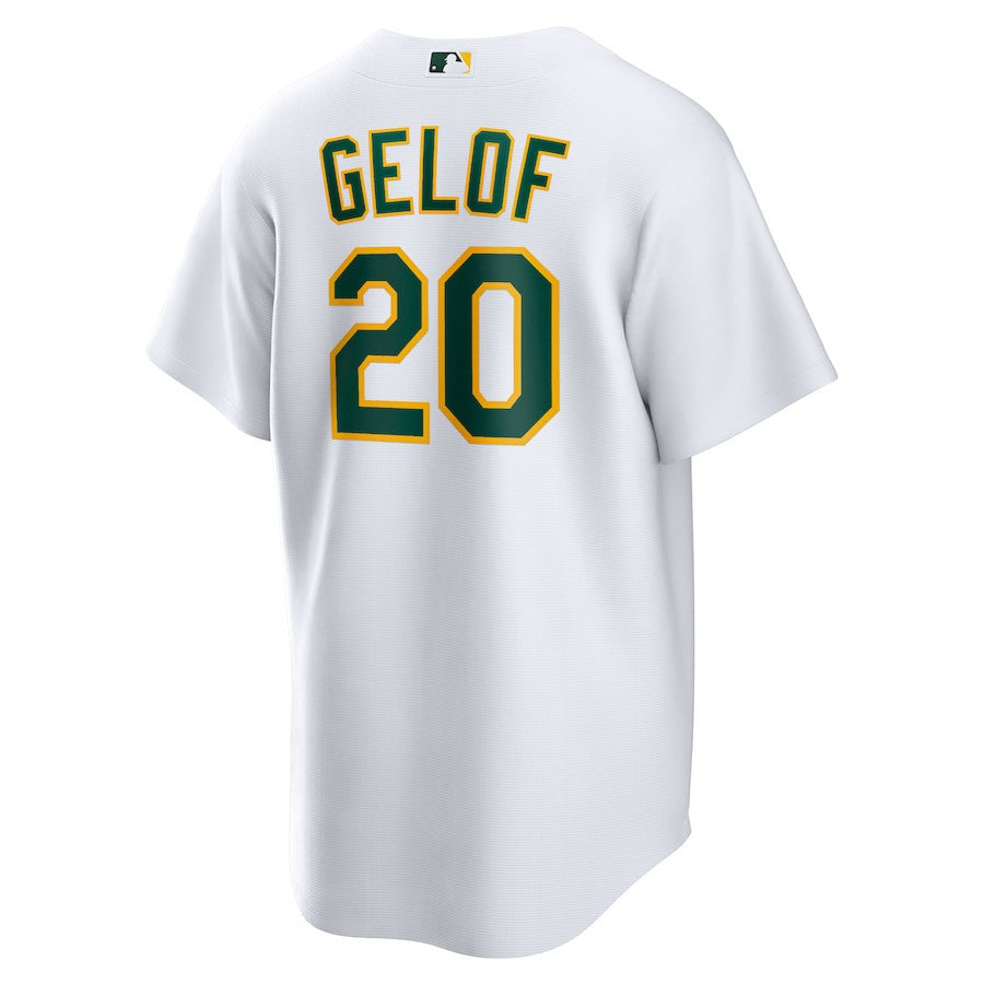 Zack Gelof 20 Oakland Athletics Home Men Jersey - White